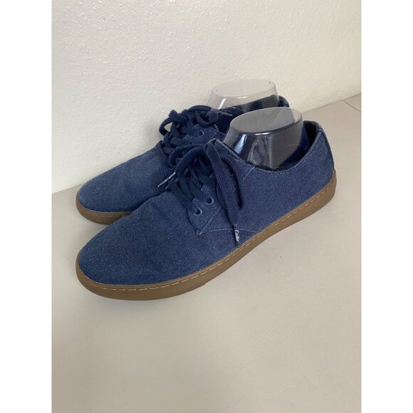 Cuater Mens Blue Kruzer Sneaker Shoes Size 9 Canvas Travis Matthew Casual Lace u - Picture 1 of 15